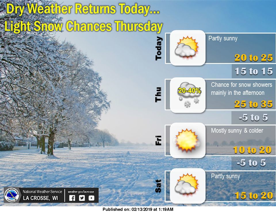 Map: Classes delayed Wednesday at many Coulee Region schools after storm drops a foot of snow